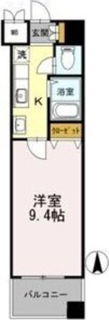 志賀本通駅 徒歩1分 10階の物件間取画像